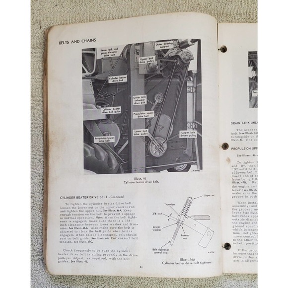 International Harvester 205 Combine Operater's Manual - Picture 2 of 5